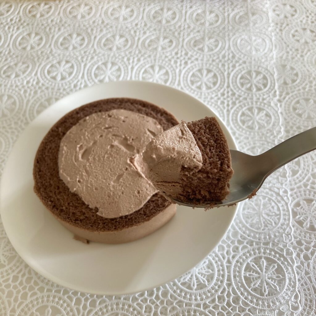 豆乳クリーム ロールケーキ チョコ